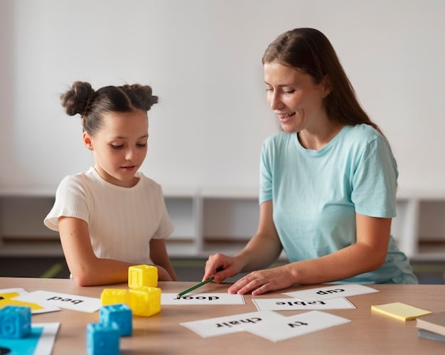 Engaging Learning Session Between Mother And Daughter